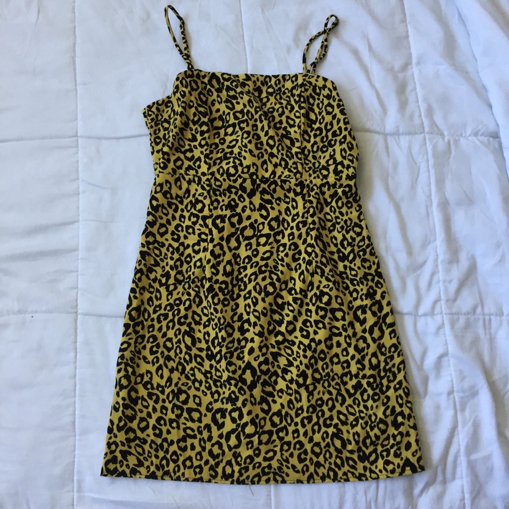 Mini slip dress